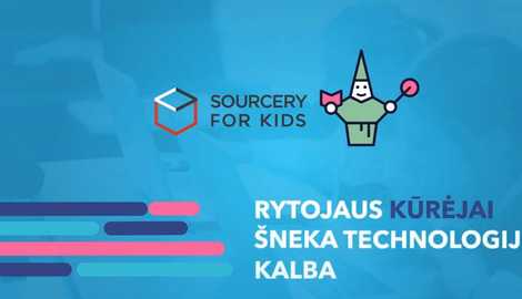 Susipažinkite su „Sourcery for Kids